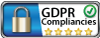 Arrested Graphics and Web Solutions GDPR General Data Protection Regulation Compliancy Badge