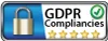 Arrested Graphics and Web Solutions GDPR General Data Protection Regulation Compliancy Badge