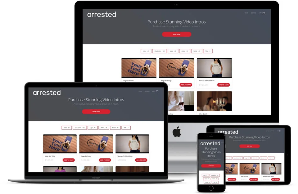 Arrested Video Productions part of Arrested Graphics and Web Solutions